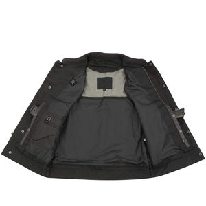 Diseña Tu Propio Logotipo, Chaleco de Cuero Casual para Hombre, Totalmente Personalizado, Transpirable, Impermeable, para Uso en Exteriores, Ajuste Cómodo - Product Image 5