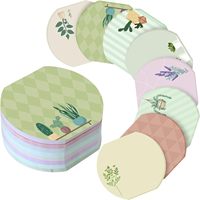 Bloc de Notas Adhesivas con Diseño de Plantas y Peceras, Personalizable con Logotipo Empresarial, Regalos Empresariales