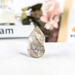 Vente en gros de pierres précieuses naturelles, cristal de quartz hématite de 30 mm en forme libre, torche de cristal de quartz pour la décoration - Product Image 5