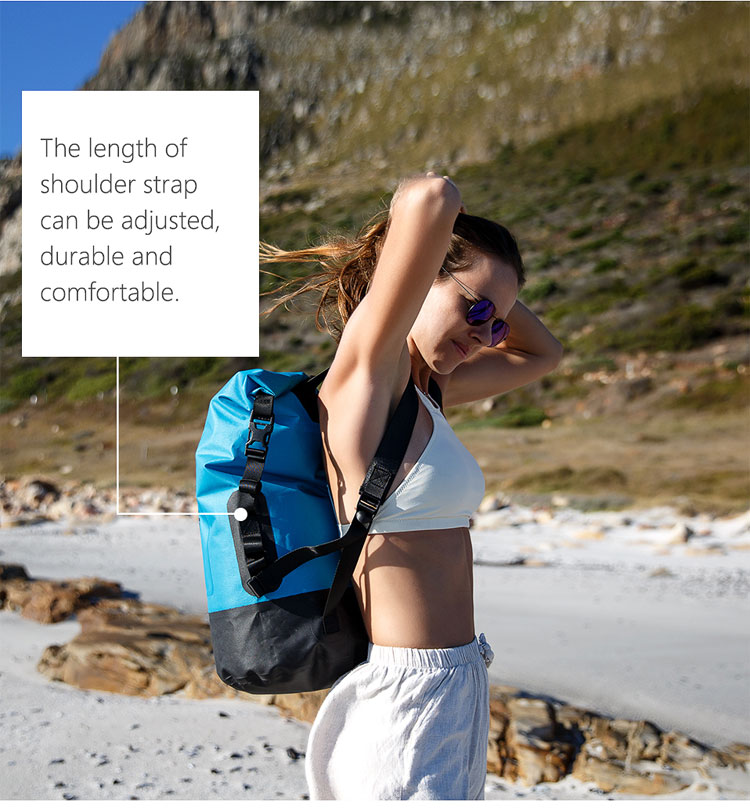 product-750-809 Outdoor Durable Foldable Backpack TPU Dry Bag Waterproof Hiking Backpack
