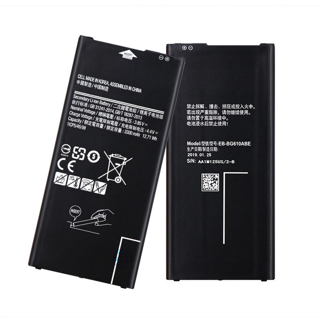 Oem Cheap for Samsung Galaxy J7 Prime SM-G611F J6 Plus J6+ J4+ J4 Plus Battery 3300mAh EB-BG610ABE Replacement Battery