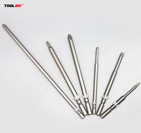 Set Mata Obeng Baja S2 Kelas Industri Ekstra Panjang, Jangkauan Dalam, Magnetik, Phillips, Torx, Slot, Power Bit, Sumber Satu Pusat