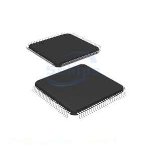 ชิ้นส่วนวงจรอิเล็กทรอนิกส์ EFM32LG280F256G-F-QFP100R 100 LQFP แบบฝังตัว ของแท้ - Product Image 1