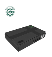 Alimentation électrique multi-standards Mini UPS avec sortie unique, prise en charge des prises EU/UK/US/CN, 5-24V POE pour CCTV et routeur - TIYUE