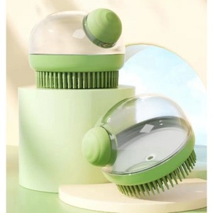 Press the shampoo, massage the <b>brush</b>, head bath <b>brush</b>, head grabber, silicone shampoo, bath <b>brush</b>, clean the <b>scalp</b>. - Product Image 3