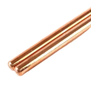Earthing copper clad steel ground rod for lightning protection system