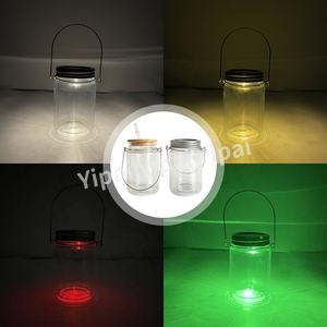 Cadılar bayramı noel dekorasyon hediyeler 11oz boş süblimasyon kar küresi güneş enerjili cam kavanoz ışıkları parlayan elf cam kutu rüzgar spinner - Product Image 3