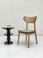 Chaise de cuisine en bois minimaliste KD de style japonais pour restaurant Assemblage facile Coût de transport réduit