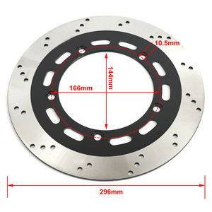 Anteriore personalizzata 296 millimetri di trasporto del motociclo freno a disco per Honda VT 600 <span class=keywords><strong>750</strong></span> Ombra - Product Image 4