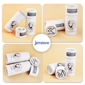 High Quality Recyclable <b>Hair</b> Towel Silk Scarf Cylinder Packaging Printed Shirt Cardboard Kraft Tube Paper Packaging <b>for</b> Clothes - Product Image 6