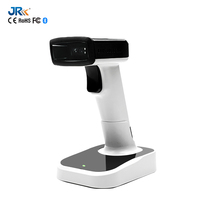 Escáner de Código de Barras Inalámbrico Bluetooth JR HC-825WBZ, Marca de Fábrica, 1D/2D, Portátil, con Base, para Supermercados y Cajas Registradoras, en Stock