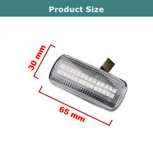 Bombilla de lámpara de coche con marcador lateral dinámico de 30LED para Jeep <span class=keywords><strong>Grand</strong></span> Cherokee 2011 Lancia Flavia <span class=keywords><strong>Dodge</strong></span> Avenger Chrysler Sebring 200 300 - Product Image 5