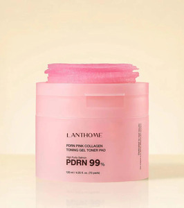 แผ่นเจลคอลลาเจนสีชมพู PDRN DNA แซลมอน ผลิตจากโรงงาน (OEM) ของเกาหลี ผสมไนอะซินาไมด์ สำหรับเช็ดหน้า - Product Image 1