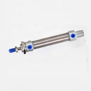 CHDLT MA Series Mini Air Cylinder Stainless Steel Double Action Pneumatic Air Piston Cylinder Bore MA16X25 32 40mm AirTec Typ