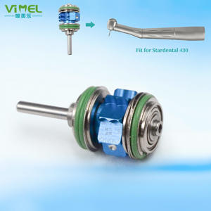 Turbina de Alta Velocidad con Movimiento de Pinza, Accesorios Dentales con Movimiento Universal Star 430, Rodamiento Cerámico, Eléctrico, Metálico - Product Image 2