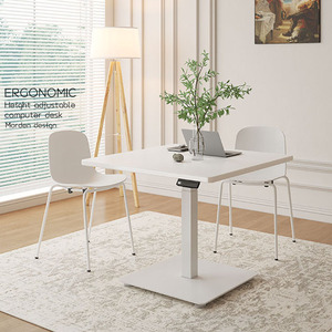 Escritorio de Computadora Ergonómico de Una Sola Pata, Ajustable en Altura con un Solo Motor, Modelo 2026 - Product Image 4