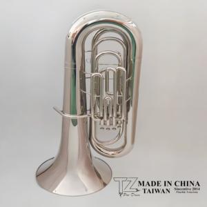 <span class=keywords><strong>Tuba</strong></span> professionnelle de grande taille en laiton argenté, vente en gros du fabricant - Product Image 5