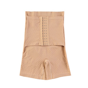 Faja Moldeadora de Cintura Alta para Mujer 3 en 1 con Control de Abdomen y Levantamiento de Glúteos, Bragas con Varillas de Acero Anti-Rodillo, Ropa Interior Moldeadora OEM/ODM - Product Image 5