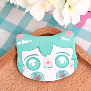 Spilla Personalizzata in Metallo Sagomato a Forma di Moneta, Placcata Oro, Stile Anime, per Borsa <span class=keywords><strong>Ita</strong></span>, Zaino Estetico, Regalo Unico e Carino - Product Image 6