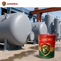 Primaire époxy pour acier galvanisé Junoria 2K, excellente adhérence, anti-décapage, anti-corrosion pour les conduites d'incendie et les systèmes d'incendie.