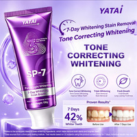Pasta Dental Blanqueadora SP7, Blanqueamiento Visible en 7 Días, Eliminación Profunda de Manchas, Aliento Fresco en 3 Minutos, Corrección del Tono, Pasta Bucal OEM
