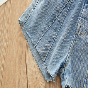 Pantalones Cortos de Mezclilla para Niñas, Estilo Coreano, Nuevo Modelo, Venta al Por Mayor Directo de Fábrica en China - Product Image 4