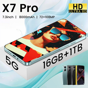 Chất Lượng Cao New Arrival Toàn Cầu Phiên Bản X7 Pro 7.3 ''Sreen 5G Chất Lượng Cao Mở Khóa Gốc Điện Thoại Di Động Với <span class=keywords><strong>Dual</strong></span> <span class=keywords><strong>Sim</strong></span> Thẻ - Product Image 6