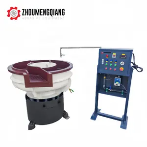 Machine de polissage de vibration d'ébavurage automatique avec la machine de polissage de vibration de tambour de séparateur