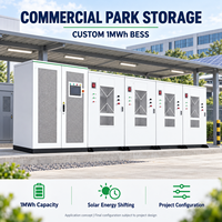 Système de stockage d'énergie par batterie commerciale de 1 MWh pour parcs d'entreprises et projets d'énergie solaire