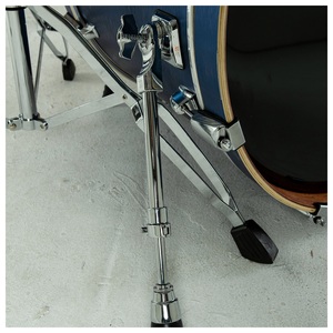KINGZBEAT-Juego de batería acústica de color azul profundo con carcasa de madera de álamo envuelto en PVC para bateristas con cabezales <span class=keywords><strong>REMO</strong></span> UC - Product Image 6