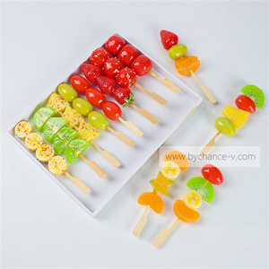 ชุดผลไม้ปลอมเสมือนจริงแบบเสียบไม้ ทนทาน ใช้ตกแต่งโต๊ะกลาง ถ่ายภาพอาหาร ตกแต่งบุฟเฟ่ต์ สำหรับผู้จัดงานอีเว้นท์ - Product Image 3