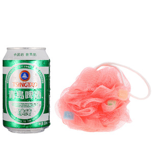 Esponja de baño grande, estropajo de espalda de nailon de colores, esponja de baño tipo flor con textura gelatinosa, 30g, productos de baño. - Product Image 5