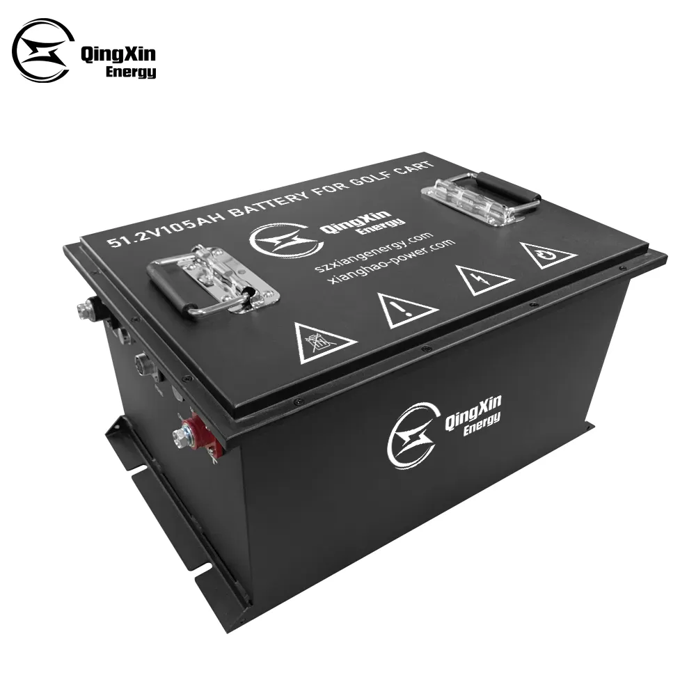 graphen golfwagen-batterie 48 v 100 ah golfwagen-batterie 51,2 volt 72 ah elektrischer golfwagen-batteriepack