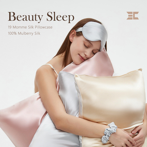 <span class=keywords><strong>Federa</strong></span> in Pura Seta di Gelso 100% con Apertura Laterale, Personalizzabile con LOGO, 19 Momme, per Capelli e Pelle - Product Image 1