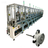 Ligne de production automatique de moteurs BLDC 45W-10 pôles pour moteurs de climatiseurs, lave-linges et assemblage de moteurs d'appareils électroménagers