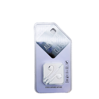 Boîte d'emballage recyclable en plastique PET transparent en PVC pour écouteurs et appareils électroniques grand public