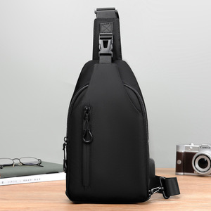 Bolso de Hombro Simple y Elegante para Hombre 2023, Bolso Cruzado Ligero para Exteriores, Moderno y Práctico, Disponible para Dropshipping - Product Image 4