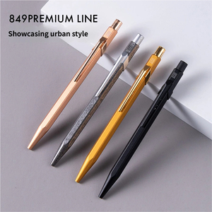 Stylo bille <span class=keywords><strong>CARAN</strong></span> <span class=keywords><strong>D</strong></span>'<span class=keywords><strong>ACHE</strong></span> Swiss Carda 849 Original Color Series pour la pratique de la calligraphie des étudiants et la signature de documents professionnels - Product Image 4