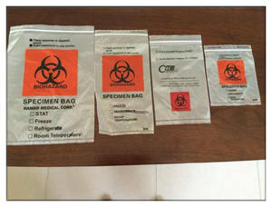 Milieuvriendelijke Op Maat Gemaakte Pillen Verpakking Plastic Biohazard Kangoeroe Zak - Product Image 4