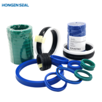 Hydraulische Dichtung UN UHS DHS IDI HBY Kolbenstangen-Öldichtung für Baggerreparatur Baumaschinen PU-Gummi-Dichtungssatz