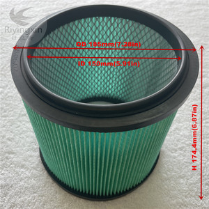 Filtre pour aspirateur à <span class=keywords><strong>cartouche</strong></span> humide et sèche, filtre HEPA pour aspirateur humide et sec, pièces d'aspirateur - (vert) - Product Image 2
