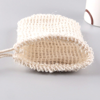 Petites pochettes à base de plantes écologiques de 10x14 cm, sacoches à savon en coton et Jute