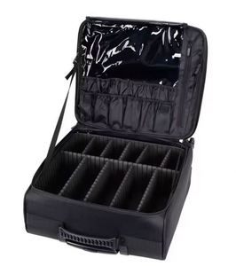 Free Sample Professional Makeup Bags Case Oxford Pull rod Make up Designer <b>Box</b> Large Capacity Nail Art Tattoo Storage <b>Suitcase</b> - Product Image 5