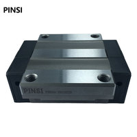 Bloc de guidage linéaire PMI HGW35CC en acier, type compact, pour équipement d'automatisation de routeur CNC