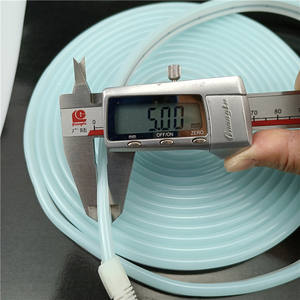 شريط إضاءة نيون LED بجهد 12 فولت و24 فولت تيار مستمر، SMD2835، 6 * 12 مم، 9 واط/متر، IP67 IP65، 5 متر/لفة، شريط إضاءة نيون من البي في سي والسيليكون مع وحدة تحكم بالطاقة - Product Image 3