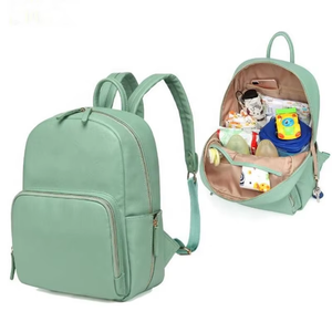 <span class=keywords><strong>Sac</strong></span> à <span class=keywords><strong>dos</strong></span> de maternité en cuir PU à motif géométrique, imperméable, avec fermeture éclair, cadre interne, organisateur pour bébé, <span class=keywords><strong>sac</strong></span> fourre-tout pour maman, doublure en coton - Product Image 4