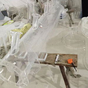 Composants de tubes acryliques TOMATO OEM pour le traitement de l'eau : usinage CNC de brides acryliques, fabrication PMMA, traitement de fils sur mesure - Product Image 2
