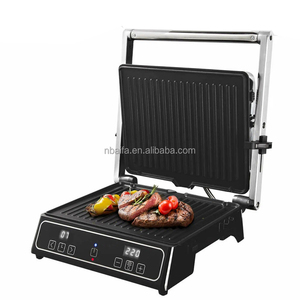 Parrilla de contacto eléctrica desmontable digital Aifa con parrilla de cocina extraíble 6 4 2 rebanadas con temporizador de dos perillas - Product Image 3