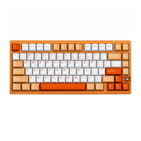 Teclado Mecánico para Juegos Weikav NUT75 de Aleación de Aluminio, Inalámbrico de 8Khz, 10000mAh, Estructura de Liberación Rápida GASKET para Win/Mac