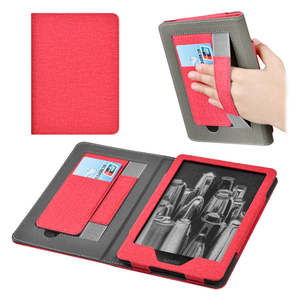 New phổ tự động đánh thức giấc ngủ PU da Kindle 6.8 "PaperWhite 5 Bìa đứng Trường hợp với dây đeo tay khe cắm thẻ và có thể gập lại đứng - Product Image 6